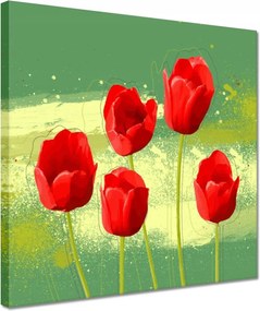 Vászonkép 30x30 Szimpatikus virágok