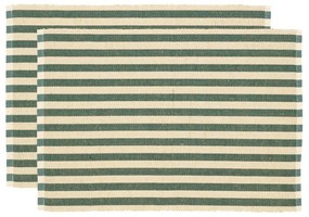 Textil tányéralátét szett 2 db-os 33x48 cm Statement Stripe – Södahl