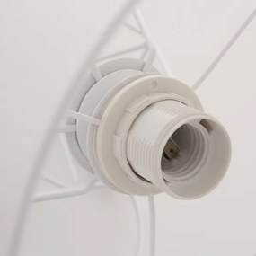 Asztali lámpa  BASKET 1xE27/60W/230V fehér