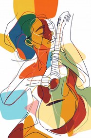 Poszter 56,6x86,4cm Belső múzsa