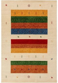 Gyapjúszőnyeg Jamal Multicolour/Beige 300x400 cm