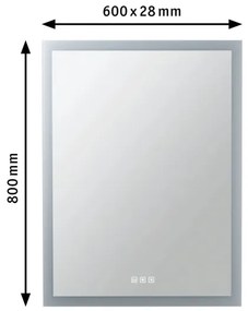 Paulmann 78951 - LED/22W IP44 állítható fürdőszobai tükör világítással 230V