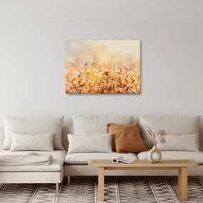 Kép - levelek az ősz színében, olajfestmény (70x50 cm)