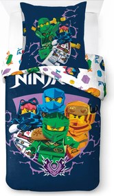 Lego Ninjago Training gyerek, ovis ágyneműhuzat 100×135 cm, 40×60 cm