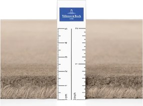 Bézs kézi szövésű gyapjúkeverék szőnyeg 125x200 cm Kari Organic – Villeroy&amp;Boch