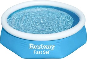 Bestway Fast Set felfújható kerek medence 244 x 61 cm