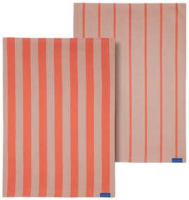 Pamut konyharuha szett 2 db-os 50x70 cm Stripes – Mette Ditmer Denmark