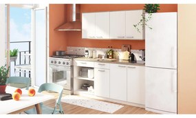 Konyhaszekrény COOKING tölgy/fehér