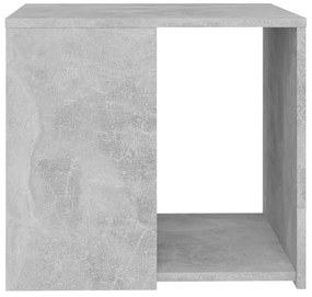 betonszürke szerelt fa kisasztal 50 x 50 x 45 cm