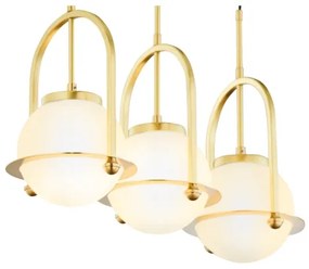 Jupiter 1917 - ROSSO kábeles csillár 3xE27/15W/230V arany