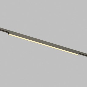 DK/EU-5752-DN Shine Track light, LINEAR 3000 series, L601*W19*H27, LED, 48V DC, 24W, RA≥90, 3000K, IP20, dark nickel color, aluminum — DK/EU-5752-DN