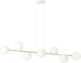 Emibig modern függeszték gravity fehér arany emi1242/8