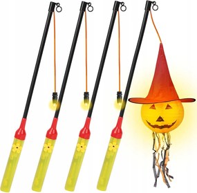 Aomig 4 db-os lampion pálcika LED-ekkel