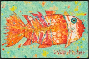 Funky Fish halas szennyfogó szőnyeg - 50*75 cm (Választható méretek: 50*75 cm)