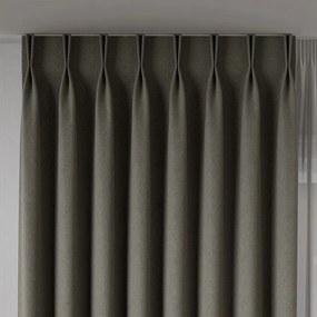 Szövet Függönyhöz Kétoldalas Rufus 320cm szürkésbarna