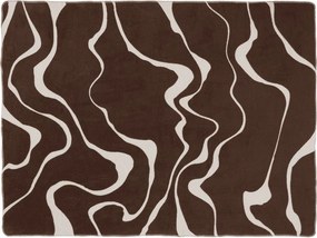 Barna-krémszínű takaró 150x200 cm Felu – noo.ma