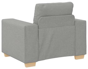 felhőszürke szövet kanapé 60 cm
