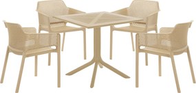 Rakásolható szék, szürkésbarna Taupe, LAVTON