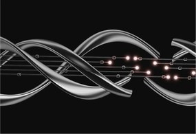 Dekoratív fotótapéta falra Könnyű összeszerelés Fonott minta 152x104 Ragasztó