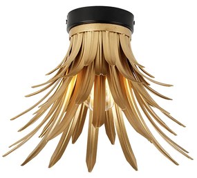 Art Deco mennyezeti lámpa arany - Wesley