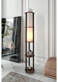 NOTO polcos állólámpa, 1xE27/40W/230V, barna/fekete