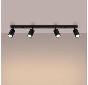 Brilagi - Spotlámpa CRESTO 4xGU10/10W/230V fekete