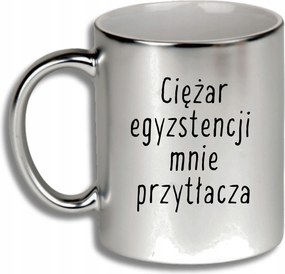 Ezüst Bögre Ajándék Különböző Alkalmakra A Létezés Súlya