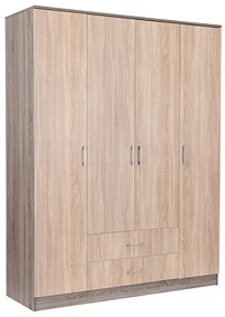 Miami gardróbszekrény 160x205 cm sonoma tölgy-yorki tölgy