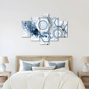 Kép - Geometriai absztrakció (150x105 cm)