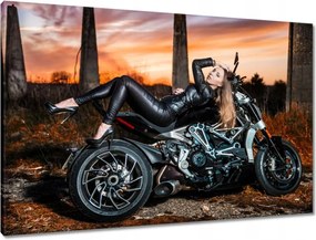 Vászonkép 90x60 Ducati motor Motorkerékpár