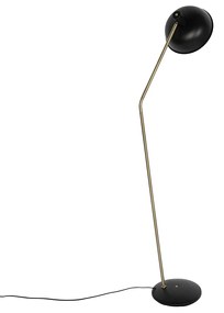 Retro állólámpa fekete bronzzal - Milou