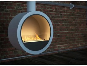 InFire - Függő BIO kandalló á. 70 cm 3kW fehér