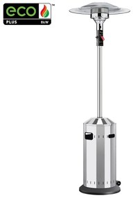 Elegance ezüstszínű gáz hősugárzó - ENDERS