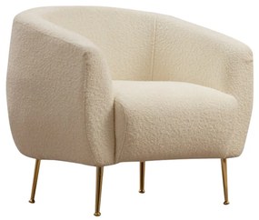 Eses Cream Bouclette fotel