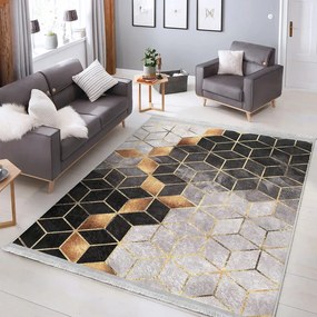Szürke-aranyszínű szőnyeg 120x180 cm – Mila Home