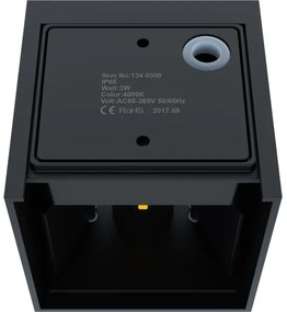 APLED - LED Kültéri fali lámpa CUBE 2xLED/3W/230V IP65