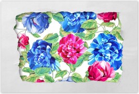 Poszterek 60x40 Színes virágok Virágok