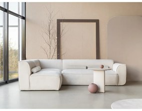 Krémszínű sarokkanapé (bal oldali) Flex Felix – Miuform