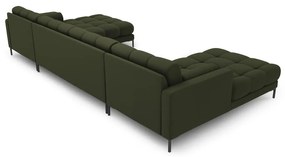 Zöld sarokkanapé (U alakú) Bali – Cosmopolitan Design