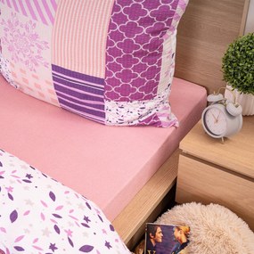 4Home frottír lepedő, rózsaszín, 90 x 200 cm, 90 x 200 cm