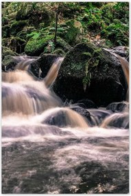 Poszterek 80x120 Hegyi folyó