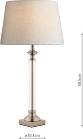 Laura Ashley Winston 3552771-Q Asztali lámpa IP20
