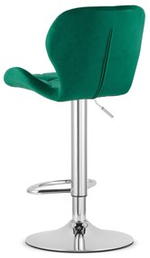 Zöld bárszék WEST VELVET