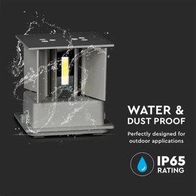 LED Kültéri fali lámpa LED/11W/230V 4000K IP65 szürke