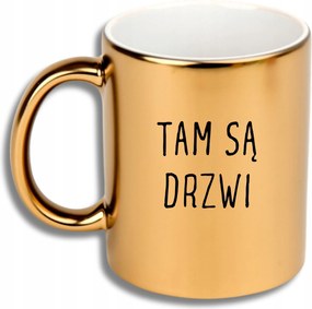 Bögre Arany Ajándék Különböző Alkalmakra Ajándék Ott Van Az Ajtó