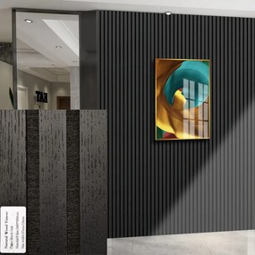 FREJA Dekoratív akusztikai falpanel 100x60x2,2cm. Black oak - Egyedi méretre is levágjuk - 100x60x2,2cm , Grey Oak