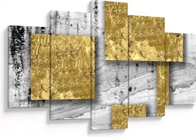 Kép - Arany négyzetek N⁰3 (150x105 cm)