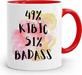 Szurkolóknak Szurkolói Bögre Piros Ajándék nyomott mintával