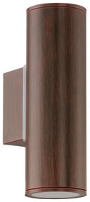 Eglo 94105 - LED kültéri lámpa RIGA 2xGU10/3W/230V IP44