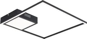 Beltéri led mennyezeti låmpa 30w 1900lm 4000k matt fekete sirius